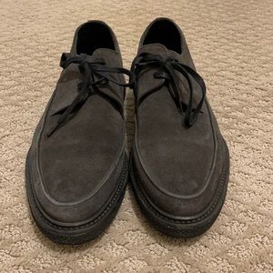 Suede Lace Up Shoes